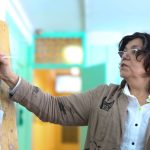 Будущие дизайнеры пробуют себя в живописи